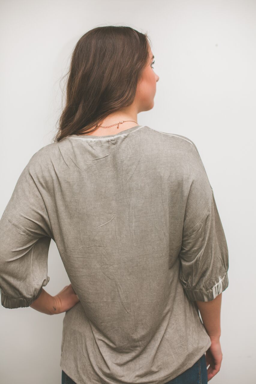 Sweet Intentions Oil Washed Top