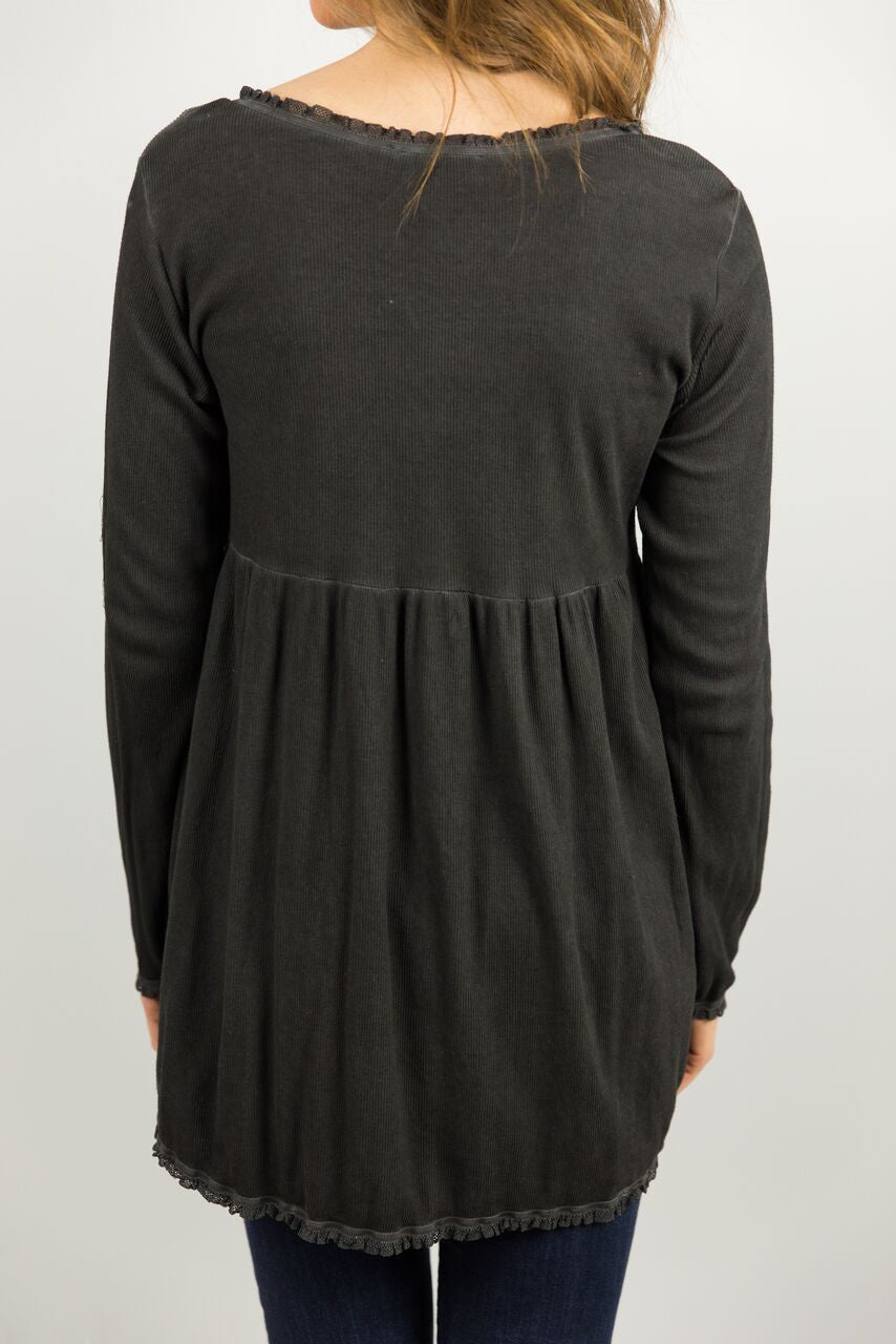 Ribbed Knit Top