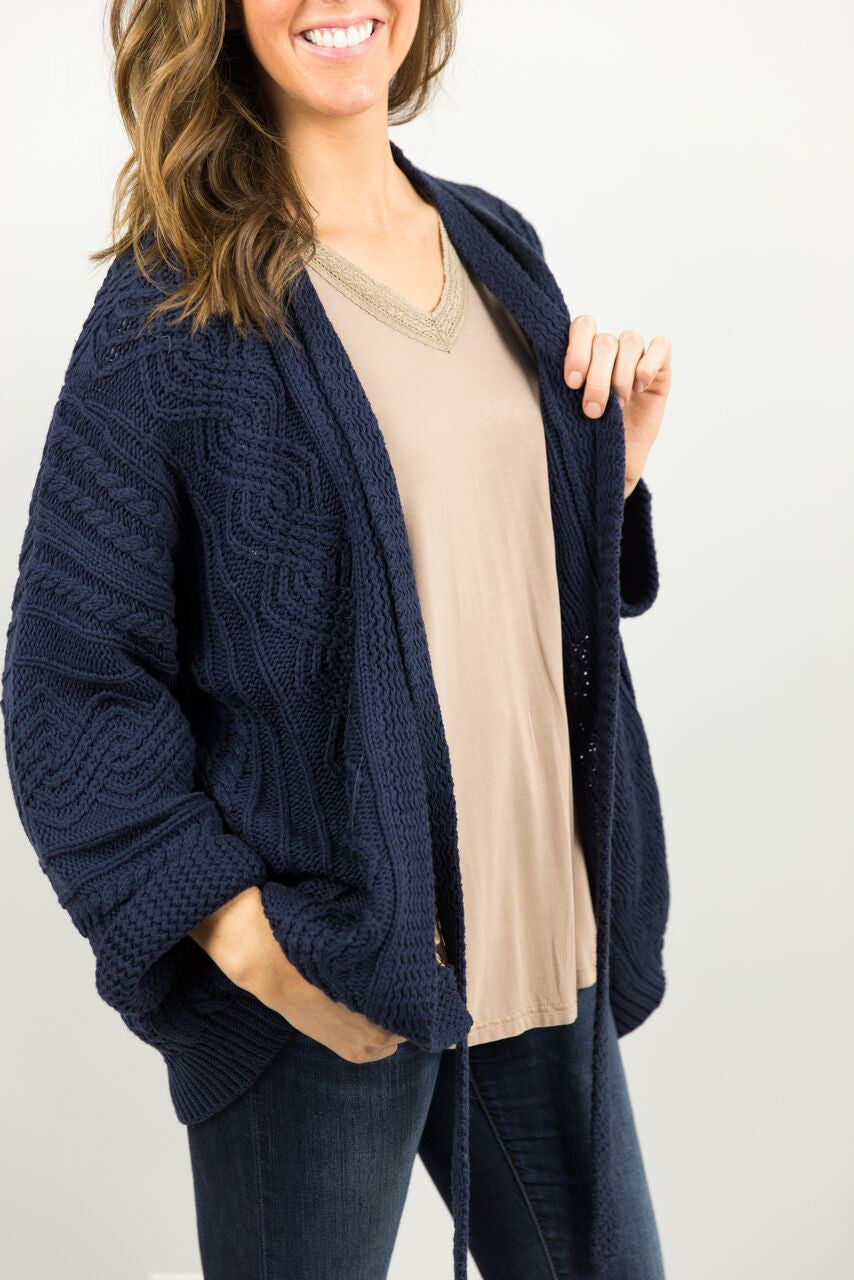 Ocean Blue Cardigan
