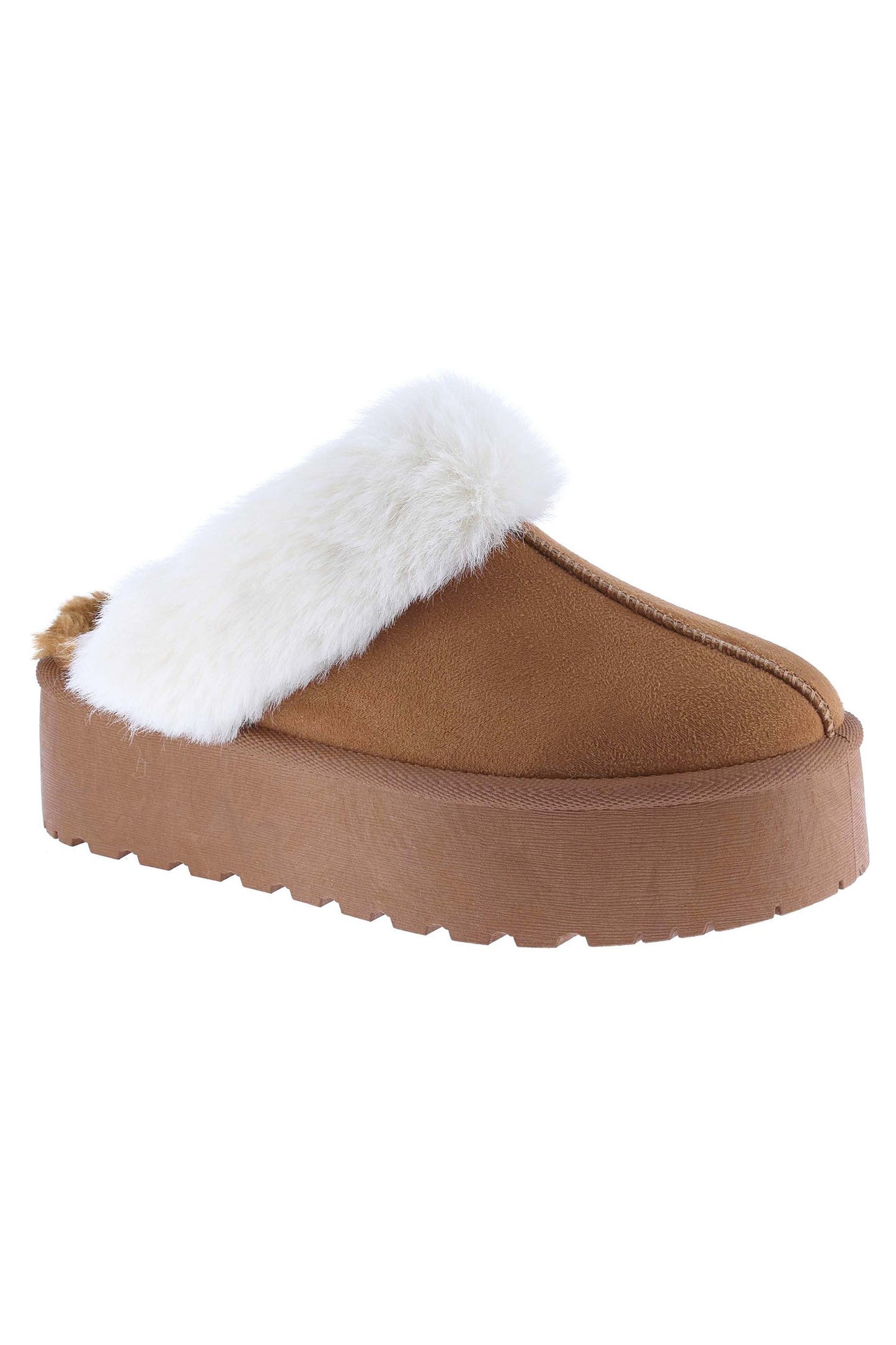 Chunky Platform Winter Slipper