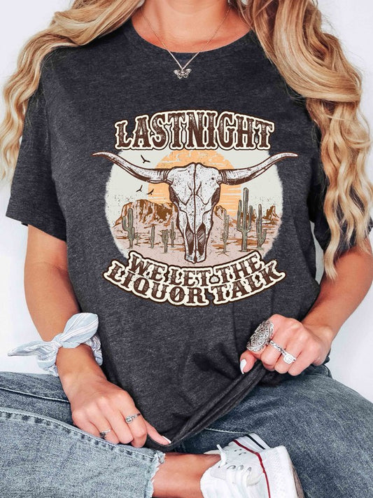 Last Night Graphic Tee