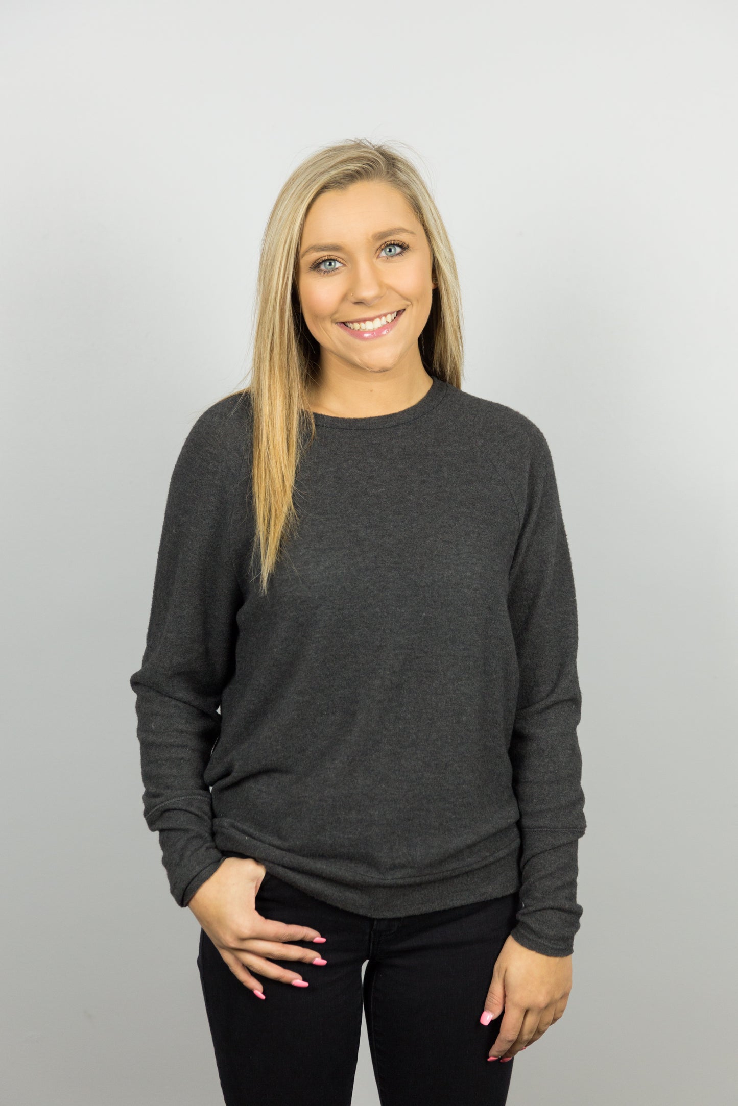 Thumbhole Cashmere Top