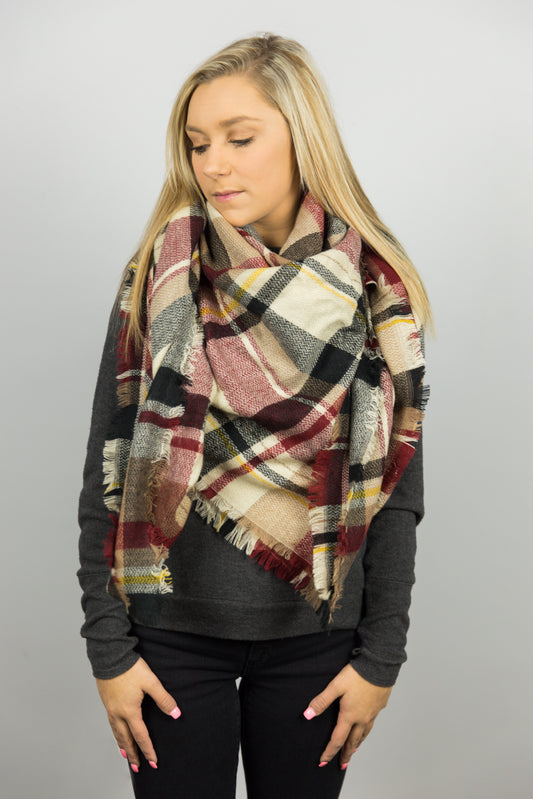 Camel Blanket Scarf