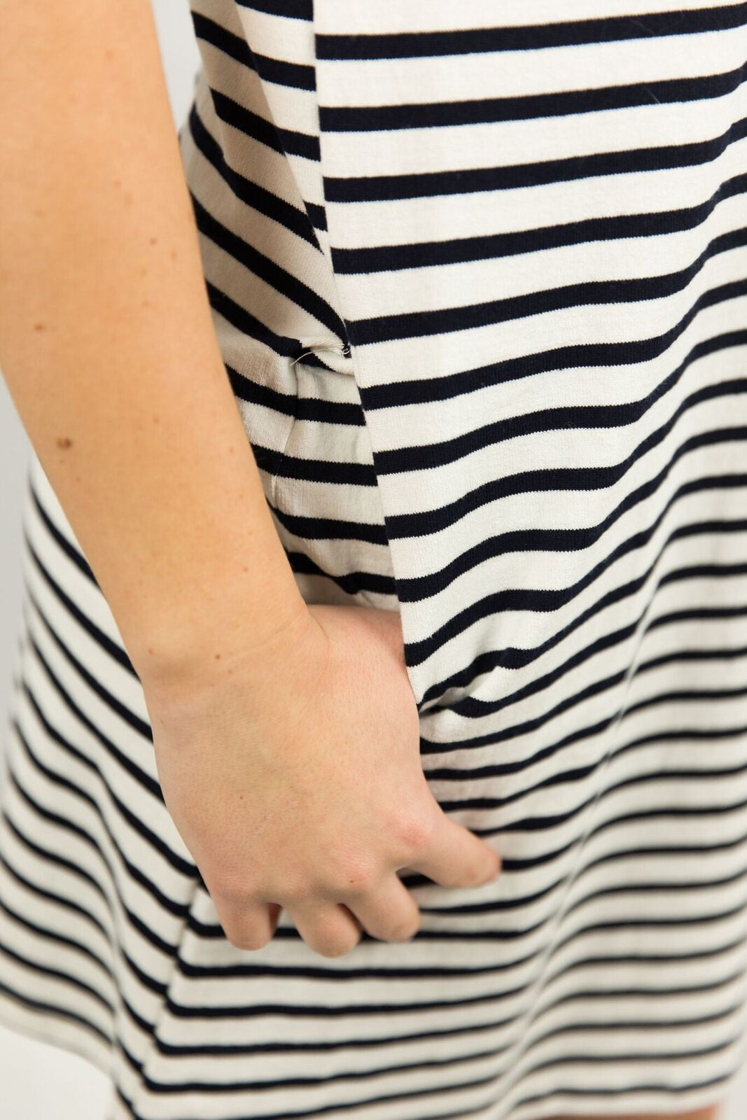 Elysian Marine Striped Dress