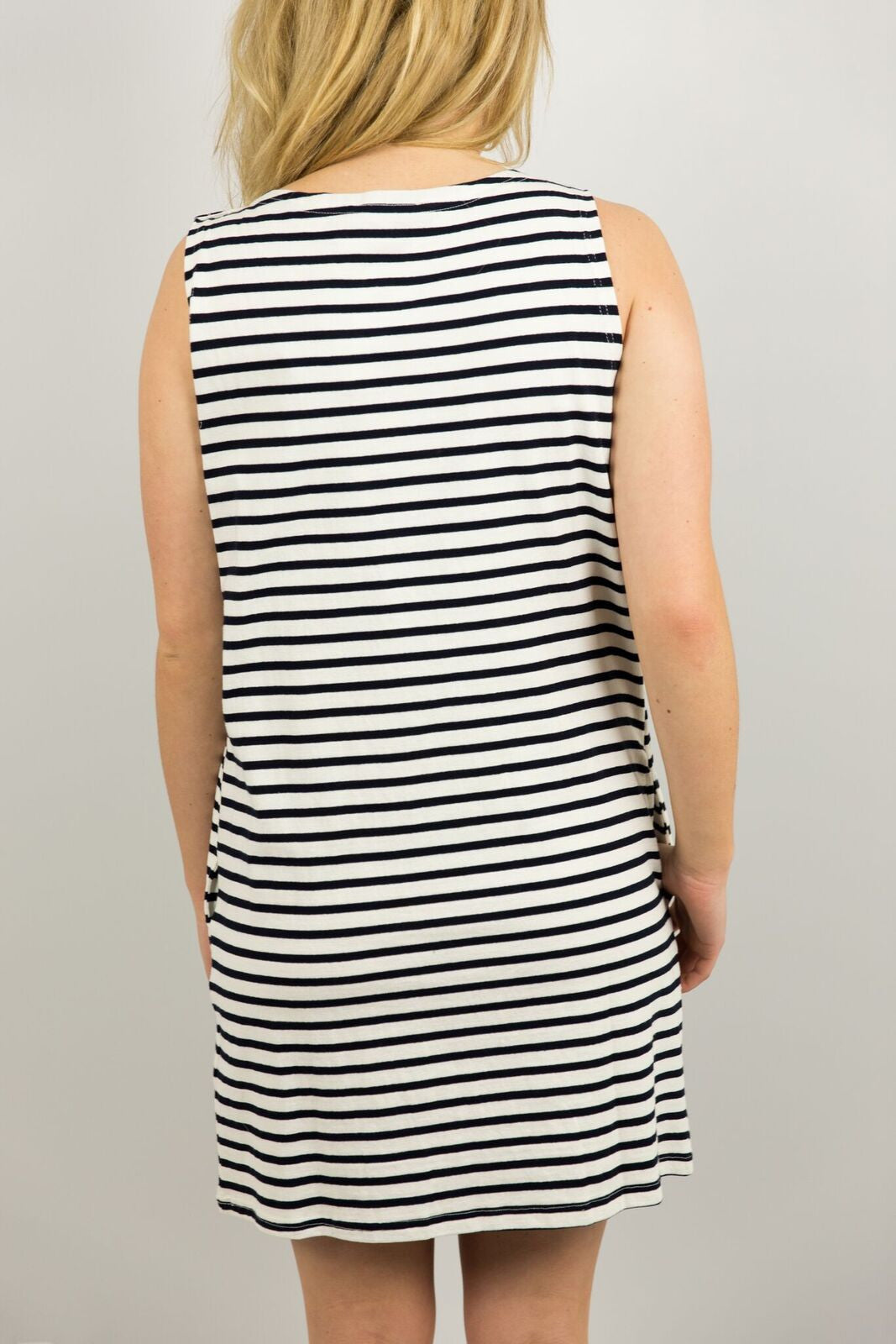 Elysian Marine Striped Dress