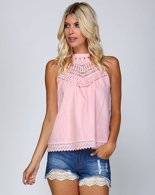 Crochet Halter Tank