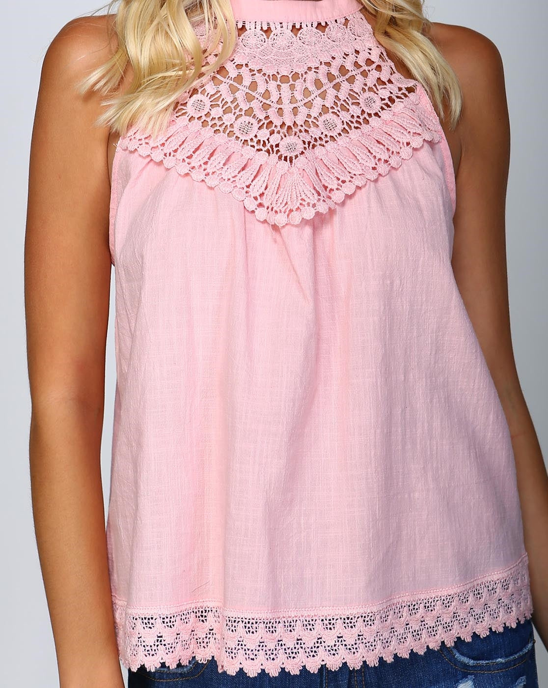 Crochet Halter Tank