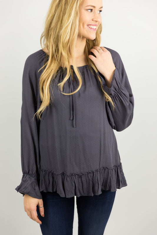 Ruffle Blouse